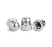 Écrou à capuchon dôme hexagonal en acier inoxydable 304 | M3/M4/M5/M6/M8/M10/M12/M14/M16, 2/5/10/20 pièces : revêtement fileté for l'assemblage et la réparation.(M12 2pcs)