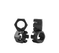 Écrou à fente hexagonale en acier au carbone | Plusieurs tailles, 20 pièces for la construction automobile Inrial(M20x1.5)