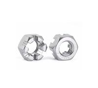 Écrou à fente hexagonale en acier inoxydable 304 | Écrou hexagonal fendu résistant à la corrosion for M8 M10 M12 M14 M16 M18 M20(1pcs M20)