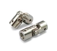 Écrou à main 1 pièces Joint universel en métal 2mm ~ 12mm Rc bateau voiture arbre coupleur moteur connecteur cardan accouplements Cardan Joint(5-8mm)
