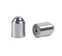 Écrou à main 10 pièces tailles assorties 3mm-10mm corps lisse en acier allié piston Push Fit ressort boule plongeurs pour les projets de bricolage(304ss plunger,YXP10 10MM X 13)