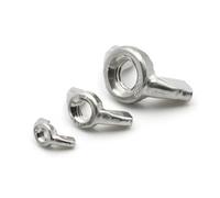 Écrou à main 2/10/20 pièces M3 -M12 304 écrou à oreilles en acier inoxydable écrou à ailes papillon écrou de fixation manuel(M3 x20pcs)