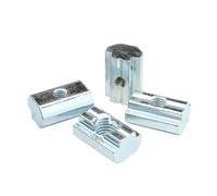 Écrou à main Lot de 10 écrous carrés M3-M10 pour rail en T, à percussion coulissante, pour profilés en aluminium.(30 series - M8)