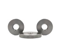 Écrou À Main Moleté En Acier Inoxydable 304 M3-M12 | Écrou De Réglage De À Tête Plate(1pcs M10X30X6)