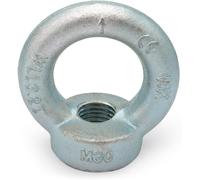 Écrou annulaire Riggatec DIN 582 M30, galvanisé - Anneaux de levage, écrous de levage et maillons de suspension