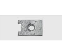 Écrou clip tôle diam 4.8 mm SWG 500 115 22 25 Acier à ressort galvanisé 100 pc(s)