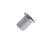 Ecrou cranté à sertir acier tête réduite M6X30 boîte de 200 - - TCR0630