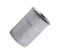 Ecrou cranté à sertir acier tête réduite M6X30 boîte de 200 - SCELL-IT - TCR0630 Noir G