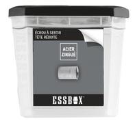 SCELL-IT, Ecrou cranté ESSBOX Tête réduite, ØM5 mm x mm, Boite de 650, EX-9460710530, la garantie d'une fixation sûre et solide pour vos applications