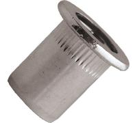 Écrou cranté tête plate Inox A2 SCELL-IT - Ø8 mm Serrage 0.5-3 - END0830