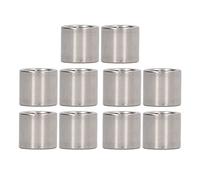 Écrou de connexion rond M10, paquet de 10 pour l'entretien des équipements de bricolage, écrous-union en acier inoxydable 304, filetage M10x1,5, longueur 13mm