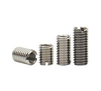 Écrou De Convertisseur Manchon M2 .5 M3 M4 Fendu À L'intérieur Et L'extérieur, Filetage Autotaraudeur, Adaptateur D'insertion, Écrous Vis, 5/10 Pièces(6mm,M2.5-M5 (10pcs))