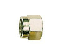 Écrou de jonction M8 x 1,0 - Diamètre extérieur 4 mm - Pression de fonctionnement max. 60 bar - Température max 150 °C - Laiton nickelé