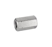 Écrou de liaison hexagonal DIN 6334 M14 - Inox A2 - Boîte de 10