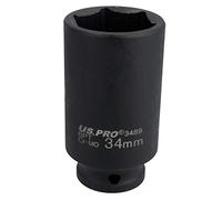 Écrou de moyeu arrière profond de 34 mm - 6 pans - 1/2'' - Douille