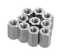 Écrou de Raccordement Hexagonal 10 Pièces M4 X 0,7 | Raccord Fileté Interne, Connexion Sûre et Précise, Usage pour Modules D’automatisation, Espaces Machines Étroits