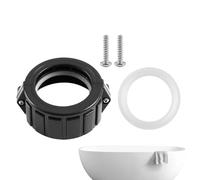 Écrou Fendu Pour Chauffage De Spa - Pièce Rechange Plomberie, Raccord Union ABS Robuste Fileté 5cm, Kit Réparation Fuite Eau Joint Vis Connexion | Fixation Robinetterie Durable Propriétaires Technicie