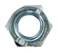 Ecrou héxagonal 6 pans - acier zingué - D : 16 mm - lot de 3