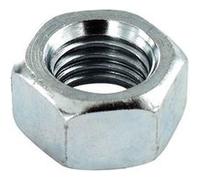 Écrou hexagonal à bride VYNEX M8 zingué Ø8 mm 12 pièces Argent métallique (zingué)