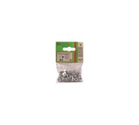 Ecrou hexagonal à col M6 zingué - sachet de 31