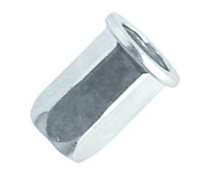 Ecrou hexagonal acier zingué tête plate M10 L 24 mm 100 pièces SCELL-IT HCD1040