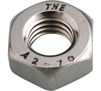 Acton Écrou hexagonal inox A2 DIN 934 Ø10 mm - 100 pièces