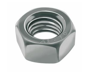 Ecrou hexagonal inox inox A2 - diamètre 18 mm - 50 pièces ACTON