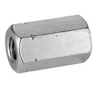 Écrou hexagonal M=3XD A2 DIN 6334 M14 boîte de 10 - ACTON - 6262014 Noir G