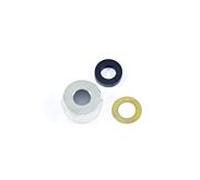 Écrou Ideal-Standard Meloh G 3/8 x 8 mm, avec rondelle d'étanchéité, chromé