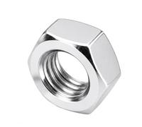 Ecrou M12 INOX A2 Hexagonal HU Nut Ø 12mm, LOT DE 10 Pcs | Ecrou M12 Pour Vis, Tiges Filetées, Boulons Ø 12 mm DIN 934 / ISO 4032 Acier Inoxydable A2-70 (V2A/304), Filetage Pas de 1,75