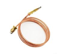 Ecrou M9x1 pour thermocouple à gaz pour poêle commerciale en argile, tube de cuivre, capteur de protection contre les flammes avec dispositif de défaillance de flamme, pièce de rechange fiable de