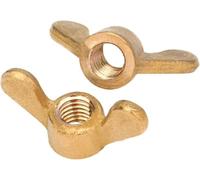 Écrou papillon, Boulon Papillon En Laiton M3-M16, Écrou De Serrage À La Main, Grand D'oreille 1 Pièces