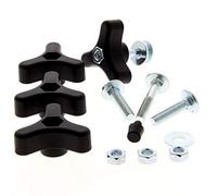 Ecrou papillon de guidon, kit compatible avec des Tondeuse à gazon, de marques : ALPINA, B POWER, BESTGREEN, COLOMBIA, GGP, GREEN CUT, MAC ALLISTER, SENTAR, STERWINS, STIGAEDEN PARC