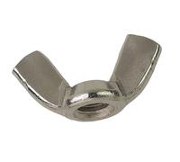 Ecrou papillon zingué blanc D14 en boîte de 50 - NEGOCE PLUS - EO14BLC Argenté (zingué blanc)