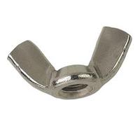 Ecrou papillon zingué blanc D14 en boîte de 50 - NEGOCE PLUS - EO14BLC Argenté (zingué blanc)