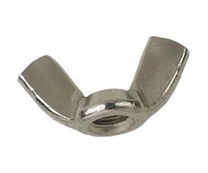 Ecrou papillon zingué blanc D14 en boîte de 50 - NEGOCE PLUS - EO14BLC Argenté (zingué blanc)