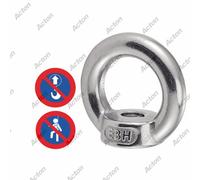 Ecrous à Anneau Inox A2 M 12 - TYPE DIN 582 -ACTON - Bte 10 - 6263112
