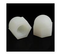 Écrous à capuchon hexagonal en plastique réutilisable M3-M20, écrous à dôme en Nylon for l'isolation(White,M14x5pcs)