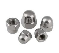 Écrous à dôme en acier inoxydable 304, écrou hexagonal | 1/5/10 pièces M3-M24 : for boulons, utilisation intérieure et extérieure(10pcs,M4)