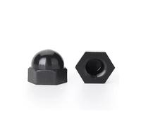 Écrous à dôme en nylon for capuchon de gland | Multicolore M3-M20 : 5 à 200 boulons de connexion.(Black,M10-30pcs)