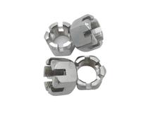 Écrous à fente hexagonale en acier inoxydable 304 | Plusieurs tailles (M16/M18/M20/M22) for une utilisation mécanique industrielle(M20x1.5x20)