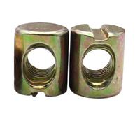 Écrous À Marteau Plaqués Zinc De Couleur M6 M8, Écrou Frapper, Insert En Acier Ressort for Tôle, Longueur 11mm-20mm, 2 Pièces(M8 x 18mm (2PCS))