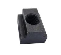 Écrous à rainure en T Écrou à fente en T M6 M8 M10 M12 M14 M16, Table de serrage, fraisage de fentes, bloc coulissant en T, écrous en acier au carbone(M8 x 10pcs)