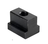 Écrous à rainure en T Écrou en T taraudé à travers la fente M6 M8 M10 M12 M14 M16 ~ M48, fraiseuse de Table à pince en acier au carbone de 8e qualité(M18(20x32x30mm)-2Pcs)