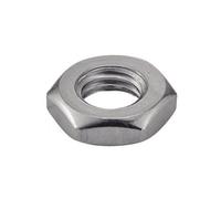 Ecrous hexagonaux HU bas contreécrou inox A2 DIN 439