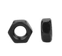 Écrous blocage hex noir 12.9 acier carbone machines industrielles