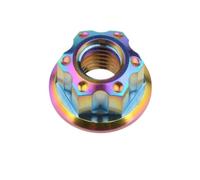 Écrous bride Ti colorés autobloquants moto véhicule RC