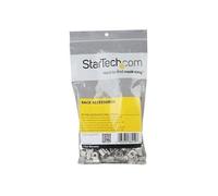 StarTech.com Écrou cage M5 - Pack de 100 - Écrous cage M5 de montage pour rack et armoire serveur - Argent (CABCAGENUTS2)