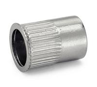Écrous crantés à sertir à tête affleurante Inox A2 - ACTON - 62633