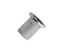 Ecrous crantés acier tête plate M4X30 boîte de 500 - - TCD0430